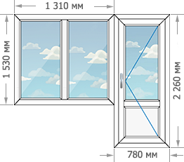 Цены на пластиковые окна в домах серии 1-510