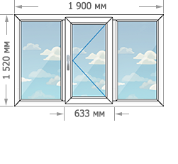 Цены на пластиковые окна в домах серии 1605/9