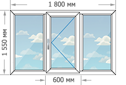 Цены на пластиковые окна в домах серии II-67 (Москворецкая башня)