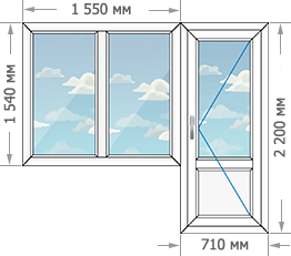 Цены на пластиковые окна в домах серии II-68-04