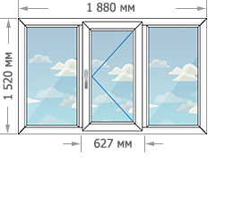 Цены на пластиковые окна в домах серии 1-515/9М