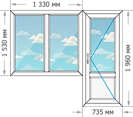 Цены на пластиковые окна в домах серии 1-515/9
