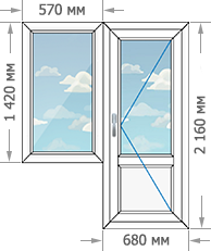 Цены на пластиковые окна в домах серии КОПЭ