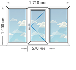 Цены на пластиковые окна в домах серии П-3